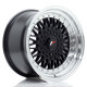 Aluminium wheels Japan Racing JR9 16x9 ET20 4x100/108 Gloss Black w/Machined Lip | races-shop.com
