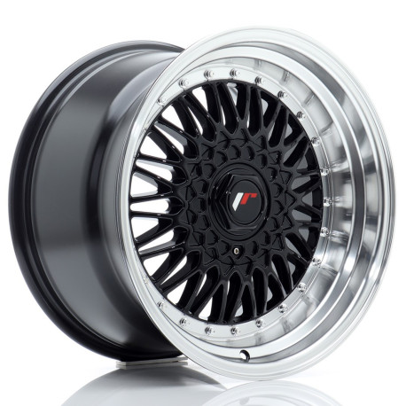 Aluminium wheels Japan Racing JR9 17x10 ET20 5x112/120 Gloss Black w/Machined Lip | races-shop.com