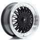 Aluminium wheels Japan Racing JR9 17x7,5 ET35 4x100/108 Gloss Black w/Machined Lip | races-shop.com