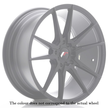 Aluminium wheels Japan Racing JR21 18x8,5 ET35 5x100/120 Gloss Black | races-shop.com