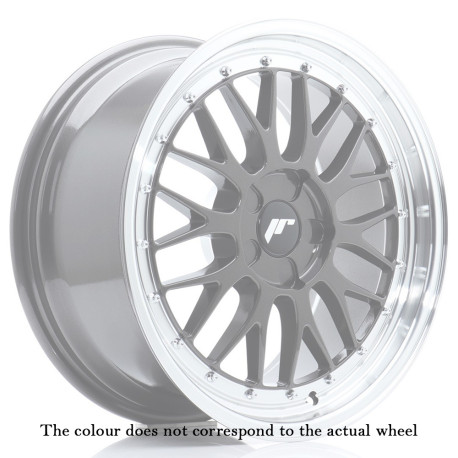 Aluminium wheels Japan Racing JR23 17x8 ET35 5x120 Gloss Black w/Machined Lip | races-shop.com