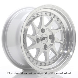Japan Racing JR26 16x8 ET30 4x100 Silver Machined Face