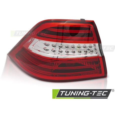Lighting LED TAIL LIGHT RED WHITE LEFT SIDE TYC fits MERCEDES W166 11-15 | races-shop.com