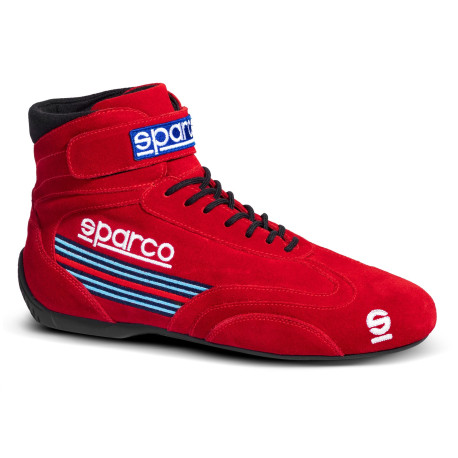 Shoes Sparco TOP Martini Racing shoes with FIA, RED | races-shop.com