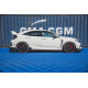 Body kit and visual accessories Racing Durability Side Skirts Diffusers Honda Civic X Type-R | races-shop.com
