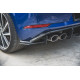 Body kit and visual accessories MAXTON DESIGN Racing Durability rear side splitters for VW Golf 7 R Facelift, black | races-shop.com