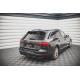 Body kit and visual accessories MAXTON DESIGN Street Pro rear diffuser for Audi A4 B9, black | races-shop.com