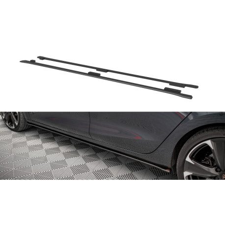Body kit and visual accessories Street Pro Side Skirts Diffusers Cupra Leon | races-shop.com