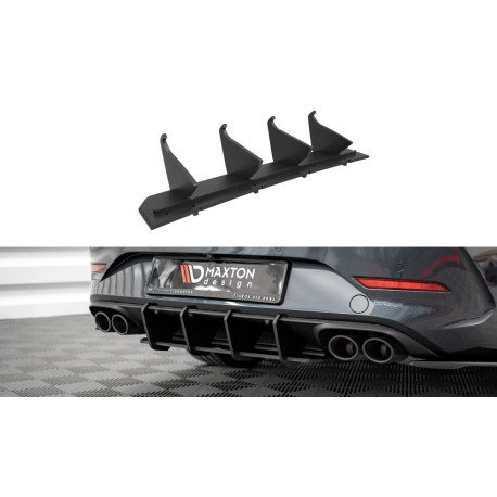 Body kit and visual accessories MAXTON DESIGN Street Pro rear diffuser for Cupra Leon ST, black | races-shop.com