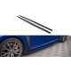 MAXTON DESIGN Street Pro side skirts diffusers for Lexus GS F Mk4 Facelift, black