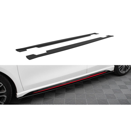 Body kit and visual accessories MAXTON DESIGN Street Pro side skirts diffusers for Kia Ceed GT Mk3 / Proceed Mk1 | races-shop.com