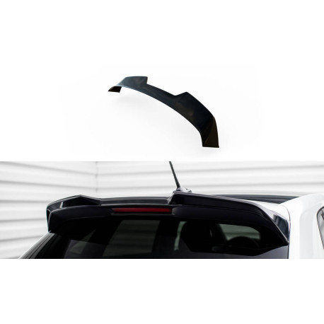 Body kit and visual accessories MAXTON DESIGN spoiler cap 3D for Volkswagen Polo GTI Mk6 Facelift, glossy black | races-shop.com