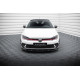 Body kit and visual accessories MAXTON DESIGN front splitter for Volkswagen Polo GTI Mk6 Facelift, glossy black, V1 | races-shop.com