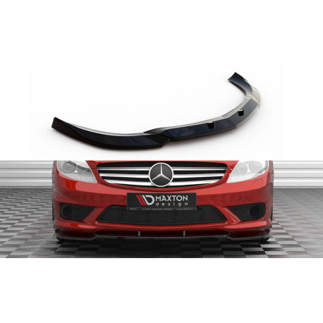 Body kit and visual accessories Front Splitter V2 Mercedes-Benz CL 63 AMG C216 | races-shop.com