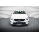 Body kit and visual accessories MAXTON DESIGN front splitter for Mercedes-Benz CLA C117 Facelift, glossy black | races-shop.com