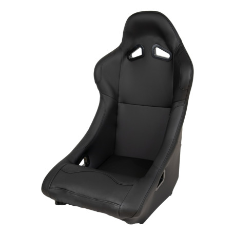 Sport seats without FIA approval RACING SEAT BASIC PVC black | races-shop.com