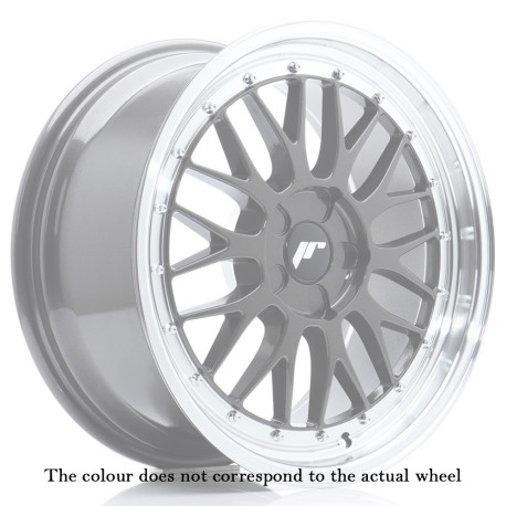Aluminium wheels Japan Racing JR23 18x9,5 ET20-48 5H BLANK Hyper Silver w/Machined Lip | races-shop.com