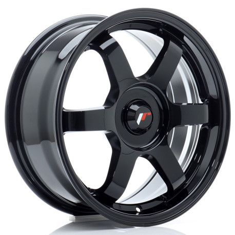 Aluminium wheels Japan Racing JR3 16x7 ET25-40 BLANK Gloss Black | races-shop.com