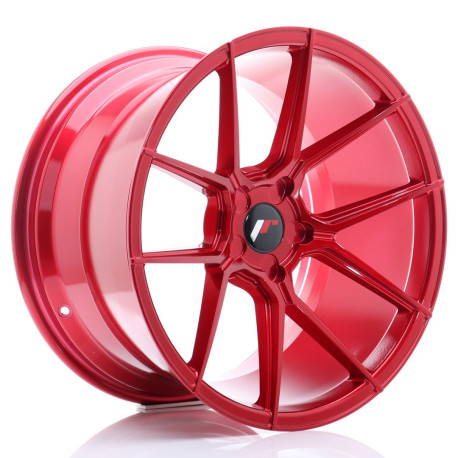 Aluminium wheels Japan Racing JR30 19x11 ET15-40 5H BLANK Platinum Red | races-shop.com