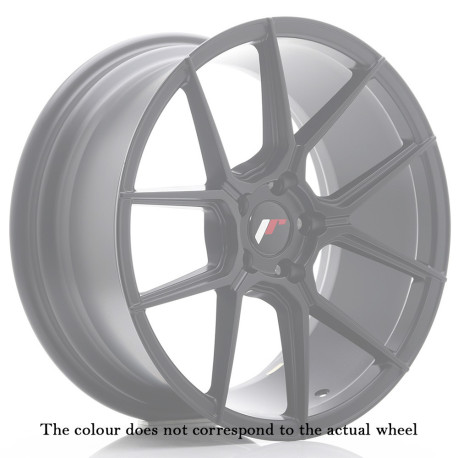 Aluminium wheels Japan Racing JR30 19x8 ET20-40 5H BLANK Gloss Black | races-shop.com