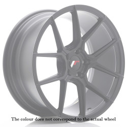 Japan Racing JR30 20x10 ET20-48 5H BLANK Black Machined w/Tinted Face