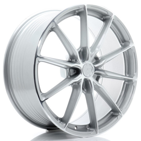 Aluminium wheels Japan Racing JR37 21x9 ET10-52 5H BLANK Silver Machined | races-shop.com