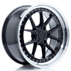 Japan Racing JR39 19x8,5 ET15-35 5H BLANK Glossy Black w/Machined Lip