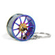 keychains 10-arms wheel keychain - various colours | races-shop.com
