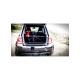 Strutbars DNA RACING biposto rear strut bar with tie rods kit for FIAT ABARTH 500 EU (2008-) | races-shop.com