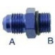 Hose pipe reducers male to male Reducer AN16 to AN16 with O ring - male/male | races-shop.com