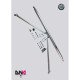 Strutbars DNA RACING rear strut bar with tie rods kit for ALFA ROMEO GIULIETTA (2010-) | races-shop.com