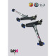 New DNA RACING front adjustable suspension arms kit for FIAT GRANDE PUNTO/ABARTH INCL. (2005 - 2012) | races-shop.com