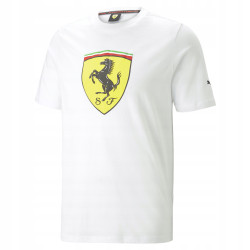 Men`s t-shirt FERRARI Puma Big Shield, white