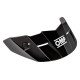 Helmet accessories Peak for helmet OMP Star, black | races-shop.com
