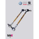 Accessories DNA RACING front adjustable front sway bar tie rods "PRO STREET" kit for VW GOLF V (2003-2009) | races-shop.com
