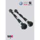 Adjustable arms DNA RACING rear lower adjustable toe tie rod kit for VW GOLF VII (2013-) ALL MULTILINK VER. | races-shop.com