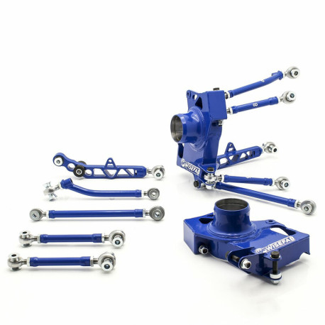 Adjustable arms WISEFAB rear knuckle kit for Toyota Supra MK4 JZA80 | races-shop.com