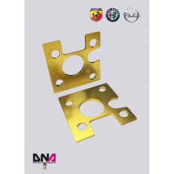 DNA RACING rear negative camber plates kit for FIAT GRANDE PUNTO - ABARTH INCL. (2005 - 2012)