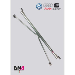 DNA RACING rear strut bar with tie rods kit for SEAT LEON MK3 (2013-)