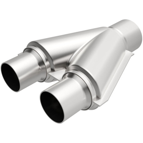 Y reducers Magnaflow performance stainless steel exhaust Y-pipe 63-63mm (2,5"-2,5") | races-shop.com