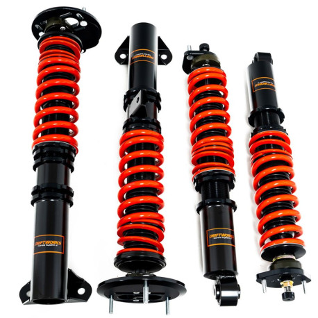 Height adjustable suspension - Coilovers Driftworks CS2 true-rear coilovers for BMW 3 Series E46 Non-M3 and M3 (98-06) | races-shop.com
