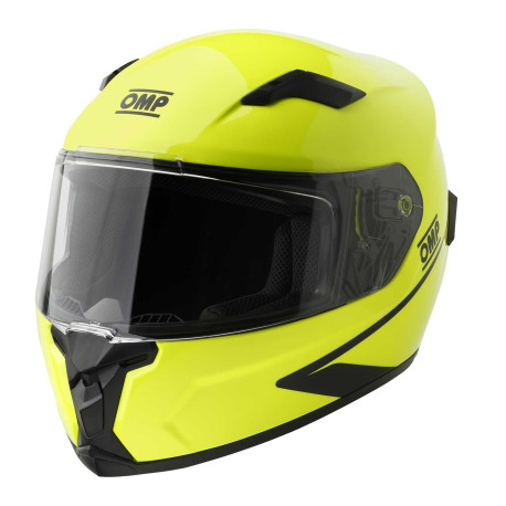Full face helmets Helmet OMP CIRCUIT EVO2, fluo yellow | races-shop.com
