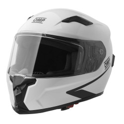 ECE full-face race helmet OMP Circuit EVO2, white