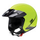 Open face helmets ECE open-face race helmet OMP Star, fluo yellow | races-shop.com