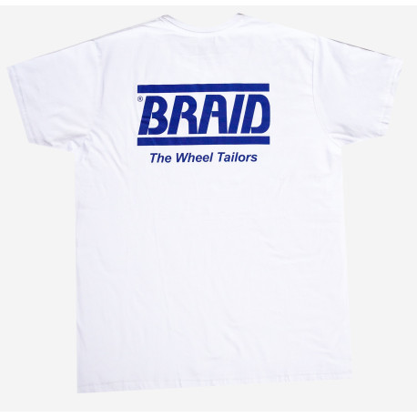 T-shirts T-shirt BRAID, white | races-shop.com