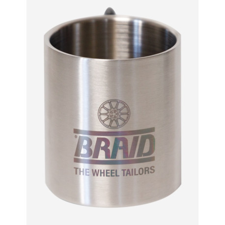 Promotional items Braid mug, mettalic | races-shop.com