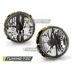 HEADLIGHTS CHROME fits VW GOLF 1 05.74-07.83