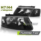Lighting HEADLIGHTS BLACK fits VW PASSAT B5 3B 11.96-08.00 | races-shop.com