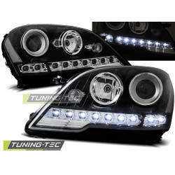 HEADLIGHTS DAYLIGHT BLACK fits MERCEDES W164 ML M-KLASA 08-