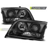 HEADLIGHTS BLACK fits MERCEDES W202 C-KLASA 06.93-06.00